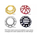 TPO Billet Clutch Cover For Dry Clutches - 10 Spoke