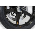 BST Twin TEK 5 Spoke Carbon Fiber Front Wheel for the Harley Davidson, Indian, and V-Twin Custom Models - 2.75 x 19