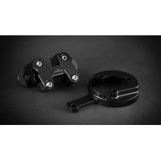 AEM FACTORY - DUCATI SCRAMBLER RISER KIT & CLOCK SUPPORT  FOR 28MM HANDLEBARS