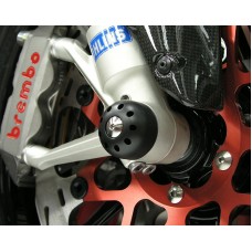 Motocorse Titanium and Delrin Front axle Slider for Ducati's with Larger Axle