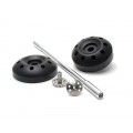 Motocorse Titanium and Delrin Rear axle Slider for Large Rear Hub Ducati's Motocorse Titanium and Delrin Rear axle Slider for Large Rear Hub Ducati's