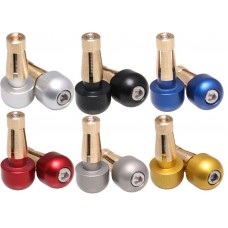 Oberon Small Aluminum Weighted Bar Ends (7/8in / 22mm bar)
