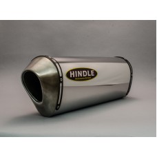 Hindle Exhaust for Aprilia RSV4 (08+) Slipon Adapter High with Hanger with Evolution Titanium Muffler with Black Ceramic Tip