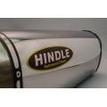 Hindle Exhaust for Aprilia RSV4 (08+) Slipon Adapter High with Hanger with Evolution Titanium Muffler with Black Ceramic Tip