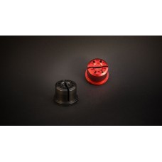 AEM FACTORY - 'DRILL' ORIGINAL STYLE ALUMINUM STEERING HEAD NUT FOR MOST DUCATI'S