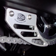 R&G Racing Silver Toe Chain Guard for Triumph Daytona 675 '06-'12  Street Triple '08-'12  Street Triple R '08-'12 & Yamaha YZF R6 '03-'05