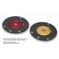 CNC Racing Carbon Fiber Gas Cap Flange for Older Ducati's MV's and Yamaha Models CNC Racing Carbon Fiber Gas Cap Flange for Older Ducati's MV's and Yamaha Models