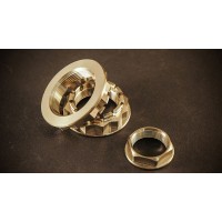 AEM FACTORY - FRONT TITANIUM AXLE NUT DUCATI AND MV AGUSTA (SMALL) AEM FACTORY - FRONT TITANIUM AXLE NUT DUCATI AND MV AGUSTA (SMALL)