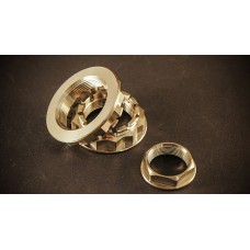 AEM FACTORY - FRONT TITANIUM AXLE NUT DUCATI AND MV AGUSTA (SMALL)