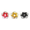 DBK Special Parts (Ducabike) Contrast Cut 5 Hole Rear Sprocket Hub Flange Carrier for the Ducati 749/916/996/998 Monster 796/1100/S2R/S4R/S4RS Hypermotard 796/1100/821/939 and Multistrada 1000/1100 DBK Special Parts (Ducabike) Contrast Cut 5 Hole Rear Sprocket Hub Flange Carrier for the Ducati 749/916/996/998 Monster 796/1100/S2R/S4R/S4RS Hypermotard 796/1100/821/939 and Multistrada 1000/1100
