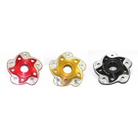 DBK Special Parts (Ducabike) Contrast Cut 5 Hole Rear Sprocket Hub Flange Carrier for the Ducati 749/916/996/998 Monster 796/1100/S2R/S4R/S4RS Hypermotard 796/1100/821/939 and Multistrada 1000/1100 DBK Special Parts (Ducabike) Contrast Cut 5 Hole Rear Sprocket Hub Flange Carrier for the Ducati 749/916/996/998 Monster 796/1100/S2R/S4R/S4RS Hypermotard 796/1100/821/939 and Multistrada 1000/1100