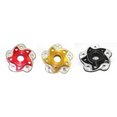 DBK Special Parts (Ducabike) Contrast Cut 5 Hole Rear Sprocket Hub Flange Carrier for the Ducati 749/916/996/998 Monster 796/1100/S2R/S4R/S4RS Hypermotard 796/1100/821/939 and Multistrada 1000/1100 DBK Special Parts (Ducabike) Contrast Cut 5 Hole Rear Sprocket Hub Flange Carrier for the Ducati 749/916/996/998 Monster 796/1100/S2R/S4R/S4RS Hypermotard 796/1100/821/939 and Multistrada 1000/1100