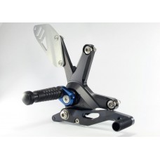 Gilles RCT10GT Rearsets for the Suzuki SV650 (2016)