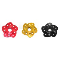 DBK Special Parts (Ducabike) Solid Color 5 Hole Rear Sprocket Hub Flange Carrier for the Ducati 749/916/996/998 Monster 796/1100/S2R/S4R/S4RS Hypermotard 796/1100/821/939 and Multistrada 1000/1100 DBK Special Parts (Ducabike) Solid Color 5 Hole Rear Sprocket Hub Flange Carrier for the Ducati 749/916/996/998 Monster 796/1100/S2R/S4R/S4RS Hypermotard 796/1100/821/939 and Multistrada 1000/1100