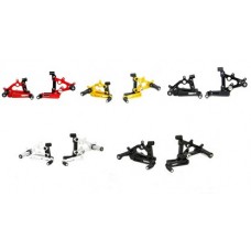 DBK Special Parts (Ducabike) Type 2 Adjustable Rearsets for the Ducati Panigale 1299  Panigale 1199  Superleggera  Panigale  959  and Panigale 899
