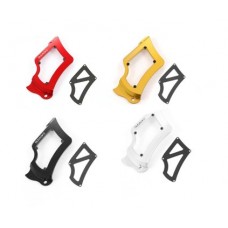 DBK Special Parts (Ducabike) Sprocket Cover w/ Plexiglass & Carbon Fiber Inserts for Ducati