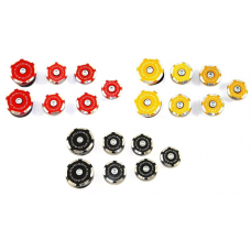 DBK Special Parts (Ducabike) Contrast Cut Frame Plug Kit for the Ducati 848 / 1098 / 1198 DBK Special Parts (Ducabike) Contrast Cut Frame Plug Kit for the Ducati 848 / 1098 / 1198