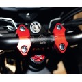 Gilles 2D.GT Adjustable Handlebar Risers for the Suzuki GSF 1250 Bandit