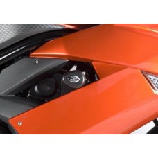 R&G Racing 'No Cut' Frame Sliders for Kawasaki Ninja 650R Faired  '09-'11  Aero Style