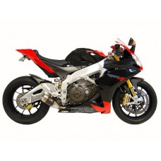 Competition Werkes GP Slip On Exhaust for the Aprilia RSV4 and Tuono V4 (10-14)