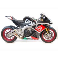 Competition Werkes GP Slip On Exhaust for the Aprilia RSV4 and Tuono V4 (2017+)