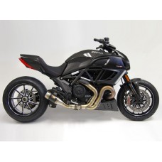 Competition Werkes GP Slip On Exhaust for the  Ducati Diavel (11-18)