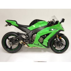 Competition Werkes GP Slip On Exhaust for the Kawasaki ZX-10R (11-15)