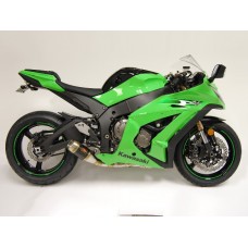 Competition Werkes GP Slip On Exhaust for the Kawasaki ZX-10R (11-15)