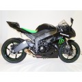 Competition Werkes GP Slip On Exhaust for the Kawasaki  ZX-6R  (09-12)