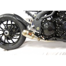 Competition Werkes GP Slip On Exhaust for the Triumph Speed Triple (08-10)