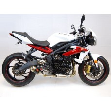 Competition Werkes GP Slip On Exhaust for the Triumph Street Triple 675 / R (13-16)