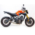Competition Werkes GP Slip On Exhaust for the Yamaha FZ-09 / MT-09, FJ-09 Tracer, XRS900 (14+)