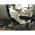 WOODCRAFT Yamaha FZ-07 (MT07) LHS Stator Cover Protector  Black Anodized  with Choice of Skid Plate (0247H)