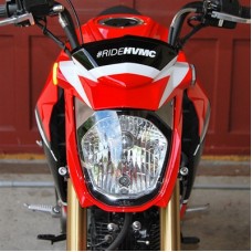 New Rage Cycles (NRC) Kawasaki Z125 PRO Front Turn signal Kit