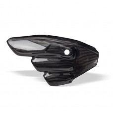 CNC Racing Carbon Fiber Exhaust Cover For MV Agusta F3, Brutale 675/800, Dragster, Rivale, and Stradale 800 (up to 2016)