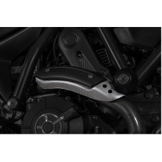 CNC Racing Carbon Fiber Exhaust Pipe Heat Guard Holder for Ducati Scrambler and Monster 797