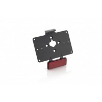 Rizoma US Spec License Plate Support For Rizoma FOX, OUTSIDE, and SIDE ARM Fender eliminators - 100x162 mm - Universal - PT081B