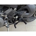 Ducabike Adjustable Rearsets for the Ducati Monster 696/796/1100
