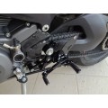 DBK Special Parts (Ducabike) Adjustable Rearsets for the Ducati Monster 696/796/1100 DBK Special Parts (Ducabike) Adjustable Rearsets for the Ducati Monster 696/796/1100