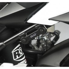 R&G Racing passenger foot rest blanking plate for Suzuki GSX-R750 '11-'14 R&G Racing passenger foot rest blanking plate for Suzuki GSX-R750 '11-'14