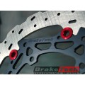 BRAKETECH RACING ROTORS - AXIS/COBRA STAINLESS STEEL ROTOR FOR SUZUKI GSXR600/750 (2006-07)  GSXR1000 (2005-08) & VZR1800 (2006-09)