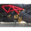 DBK Special Parts (Ducabike) Adjustable Rearsets for the Ducati Diavel