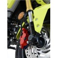 R&G Racing Front Axle Sliders / Protectors for Honda CBR125R '11-'14  CBF125 '09-'10  SH125i  SH150i  Grom MSX125 '13-'16