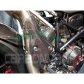 CARBONVANI - DUCATI 848 / 1098 & 1198 CARBON FIBER EXHAUST COLLECTOR GUARD FOR TERMIGNONI (2007-13) CARBONVANI - DUCATI 848 / 1098 & 1198 CARBON FIBER EXHAUST COLLECTOR GUARD FOR TERMIGNONI (2007-13)