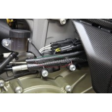 CARBONVANI - DUCATI 1199 PANIGALE CARBON FIBER REAR HUGGER OIL TANK (BRAKE RESERVOIR) HOLDER