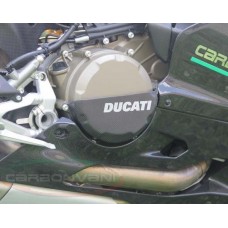 CARBONVANI - DUCATI 1299 / 1199 / 959 / V2 PANIGALE CLUTCH COVER Type 1 (Ducati is painted on it)