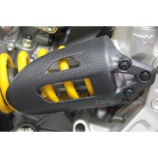 CARBONVANI - DUCATI PANIGALE 1299 / 1199 / 959 / 899 / V2 and STREETFIGHTER V2 CARBON FIBER SHOCK GUARD