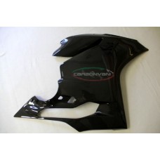 CARBONVANI - DUCATI 899 PANIGALE CARBON FIBER RH SIDE PANEL- SUPERLEGGERA SHAPE - ROAD VERSION