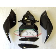 CARBONVANI - DUCATI 959 PANIGALE CARBON FIBER 4 PIECE TAIL SECTION  ROAD VERSION