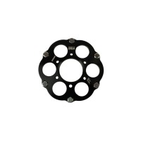 Driven Racing Large 6 Hole Quick change Sprocket Carrier for Ducati Panigale (all), Supersport, Streetfighter V4/V2, and Monster 1200 Driven Racing Large 6 Hole Quick change Sprocket Carrier for Ducati Panigale (all), Supersport, Streetfighter V4/V2, and Monster 1200